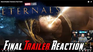 Marvels Eternals  Final Trailer Reaction [upl. by Brunelle]