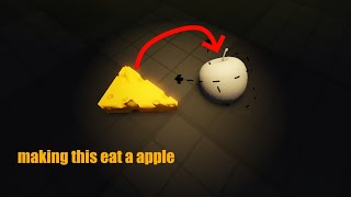 Making cheese EAT an apple [upl. by Llij]