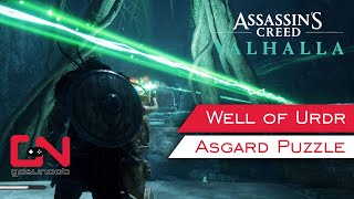 AC Valhalla Unseal the Well of Urdr  Asgard Well Puzzle Solution  Well Traveled Quest [upl. by Yecart]