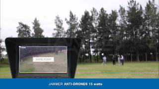 TAMCE  Demostración Inhibidor AntiDrones [upl. by Aninaj]