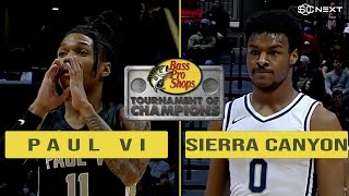 Paul VI VA vs Sierra Canyon CA  2022 Bass Pro Championship  ESPN Broadcast Highlights [upl. by Erdnad]