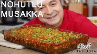 PATLICAN MUSAKKA ❗️Nohutlu Musakka Tarifi  Chef Oktay Usta [upl. by Aneelas]