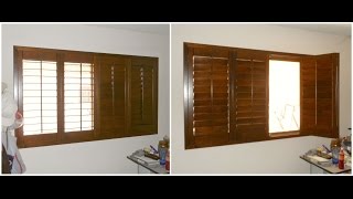 SHUTTER DE MADERA PLEGABLE [upl. by Ganley129]