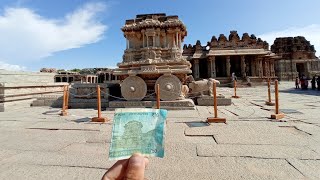 हम्पी  Hampi  50₹ Note Image Hampi  UNESCO World Heritage Place  Hindustani Musafir [upl. by Giusto]