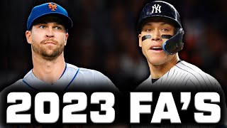 BEST MLB Free Agents for 2023 Season [upl. by Annyahs]