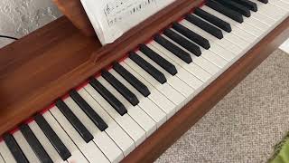 Donner DDP 80 Digital Piano 88 Key Weighted Keyboard Review Great replacement for an acoustic uprig [upl. by Dleifrag]