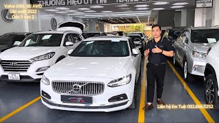 Volvo S90L B6 AWD 2022  Thương hiệu xe sang đến từ Thụy Điển đẳng cấp chỉ với 52 vạn km [upl. by Annoeik661]