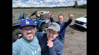 Mountain bike with Z Island Park Idaho [upl. by Akinek854]