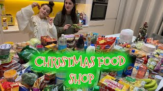 CHRISTMAS FOOD SHOP FOR 20  The Radford Family [upl. by Liuqnoj]