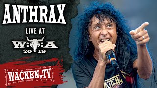 Anthrax  3 Songs  Live at Wacken Open Air 2019 [upl. by Olim]