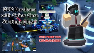 Cyber Core Strategy DUO Hardcore Mode in Cyber City  TDS strat in description [upl. by Mashe644]