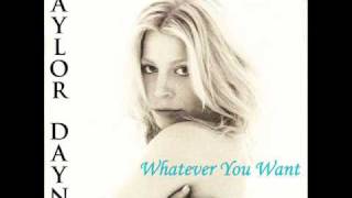 Taylor Dayne Whatever You Want [upl. by Niatsirt]