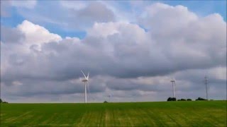 Time Lapse Molinos de vientos eólicos en Chiclana  Cádiz [upl. by Bozovich]