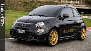 2024 Abarth 695 75° Anniversario Reveal – Driving Interior Exterior [upl. by Idac]