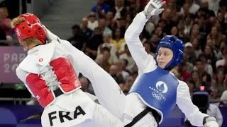 TEACHOUT Kristina USA vs WIETHENIN Magda FRA  Round of 16 Women 67kg  Paris Olympics [upl. by Notniuqal]