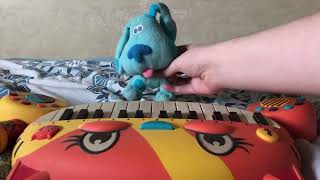 Blue Singing Bingo On The Meowsic Keyboard [upl. by Bearnard325]