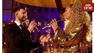 Calum Scott and Leona Lewis duet You Are The Reason live  The One Show  BBC One [upl. by Caroline]