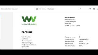 PDF facturen voor Woocommerce [upl. by Ahsiela226]