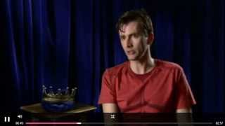 David Tennant On Playing Hamlet [upl. by Ekez]