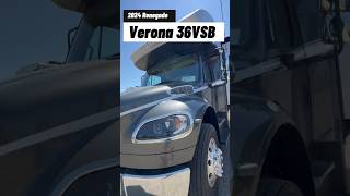 2024 Renegade Verona 36VSB Tows 20000lbs Freightliner diesel Cummins engine rv rvliving ￼shorts [upl. by Gold879]