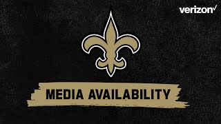 LIVE New Orleans Saints Interviews 111821 Week 11 vs Eagles [upl. by Mountfort528]