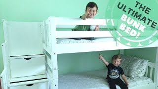 Best Affordable Bunk Bed with Trundle Review [upl. by Tortosa]