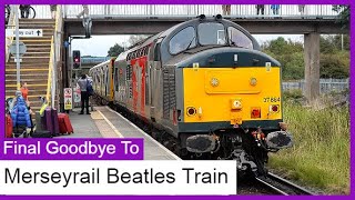 Final Goodbye to Merseyrails Beatles Train  777Trains [upl. by Egoreg]