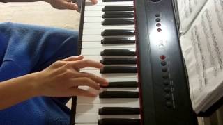 River Flows in You  Amateur Demo on SDP2 Gear4Music digital piano [upl. by Tiphane]