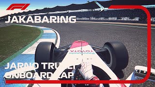 F1 2009 Jarno Trulli Onboard Lap Jakabaring Circuit  Assetto Corsa [upl. by Amlev]