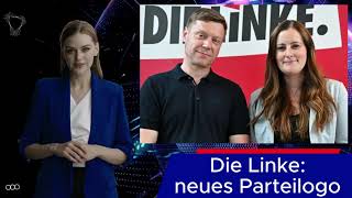 Die Linke mit neuem Logo Signal für Neustart nach Wagenknecht [upl. by Amory]