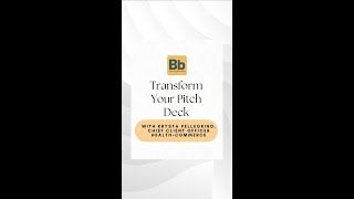 Transform Your Pitch Deck Expert Tips from HealthCommerce CCO [upl. by Granville]