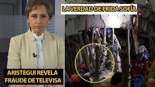 Carmen Aristegui TUMBA MONTAJE de TELEVISA y el caso de Frida Sofía  LA VERDAD [upl. by Barfuss]