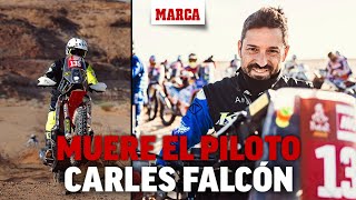 Muere el piloto español Carles Falcón tras su accidente en el Dakar I MARCA [upl. by Airotal]