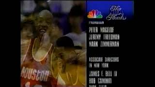 1995 NBA Finals NBC closing credits [upl. by Warford]