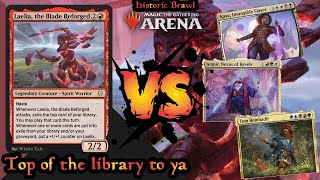 Trying SaffronOlives 94 Land Budget Deck  Laelia the Blade Reforged  Brawl [upl. by Shellie]