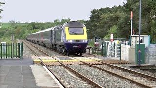 Rare sight of a FGW HST Route Learning on the Swansea District Line [upl. by Acimehs532]