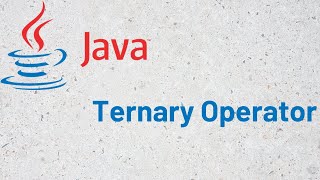 48  Java Ternary Operator 2023 [upl. by Paley]