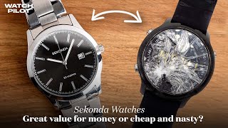 Sekonda Watches  Great value for money OR Cheap and Nasty  WatchPilotcom [upl. by Amsirahc943]