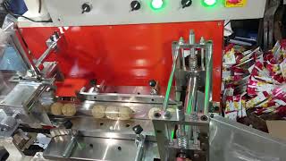 Mini Flow Wrap Packing Machine Chikki Packing MachinePouch Packing MachineLaddoo Packing Machine [upl. by Mirilla336]