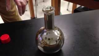 Tollens Test  Silver mirror Reaction [upl. by Hulbard]