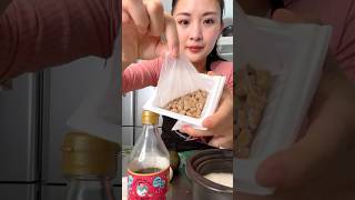 Japanese Mom Teach How to Eat Natto [upl. by Hiller]