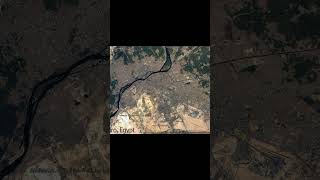 Satellite Image Timelapse Cairo Egypt citytransformation [upl. by Swayder]