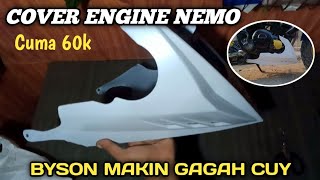 PASANG COVER ENGINE NEMO DI YAMAHA BYSON FZ16 ❗MAKIN GAGAH CUMA 60K [upl. by Ramoh115]