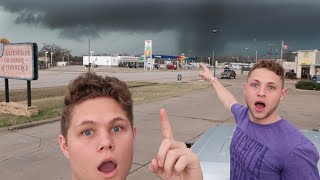 Tornado Chase Texas Severe Tornado Outbreak [upl. by Gadmon]