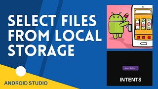 How to Select Files From Gallery using Intent  startactivityforresult deprecated  Viral Coder [upl. by Llebasi]