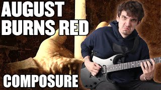 August Burns Red  Composure  Guitar Cover Nik Nocturnal  Tabs [upl. by Sinnelg790]