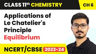 Applications of Le Chateliers Principle  Equilibrium  Class 11 Chemistry Chapter 6  NCERTCBSE [upl. by Sset]