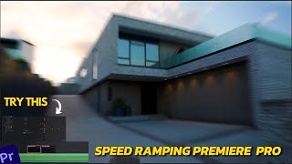 The FASTEST Way To SPEED RAMP in PREMIERE PRO [upl. by Aneerahs]