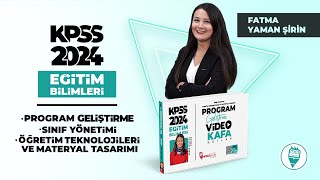 26 Sınıf Yönetimi IV  Fatma Yaman Şirin KPSS 2024 [upl. by Irodim458]