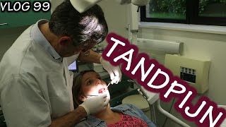 TANDARTSBEZOEK GAATJE IN TAND  VLOG 99 [upl. by Annovy]